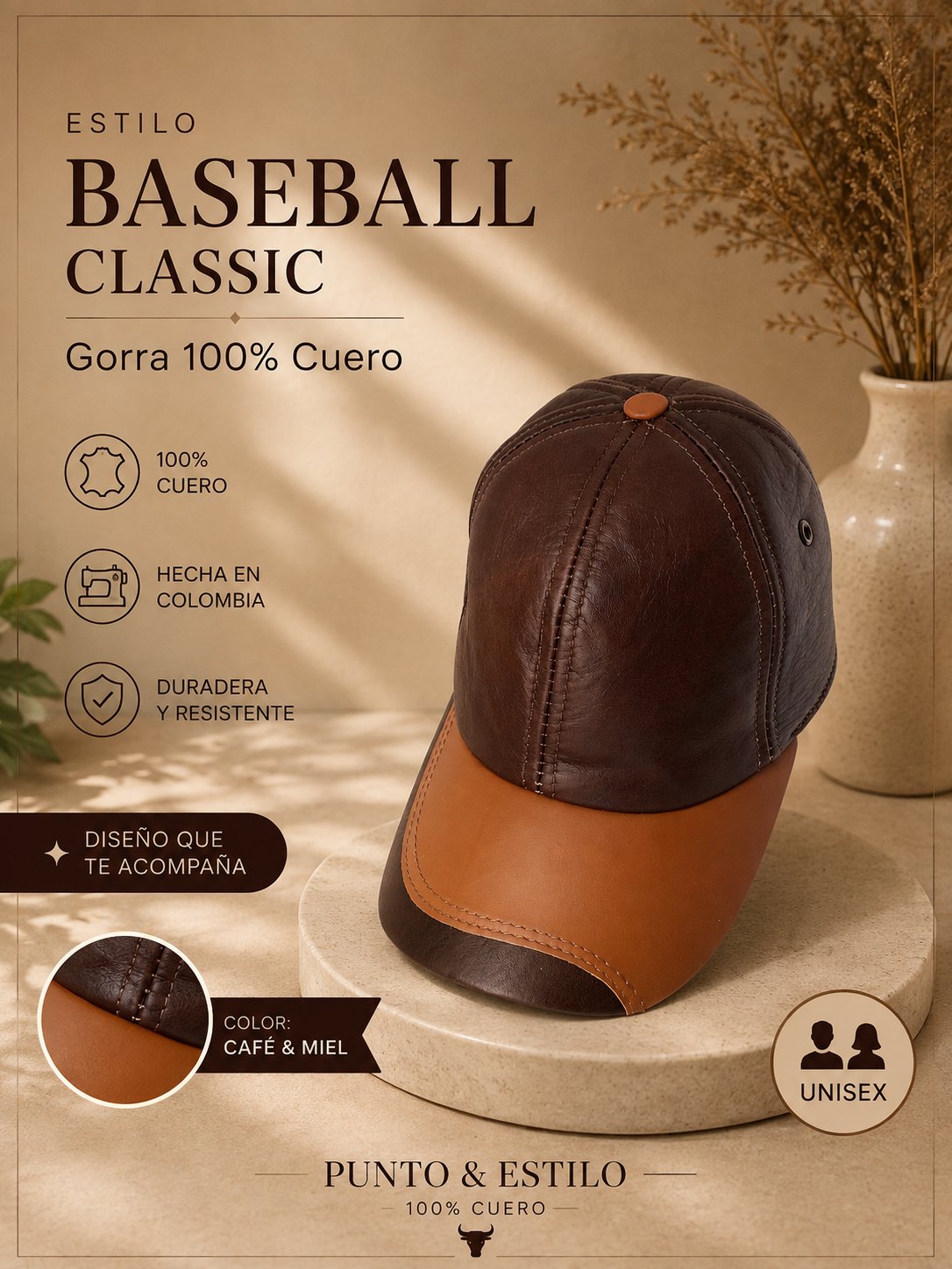 GORRA BASEBALL UNISEX