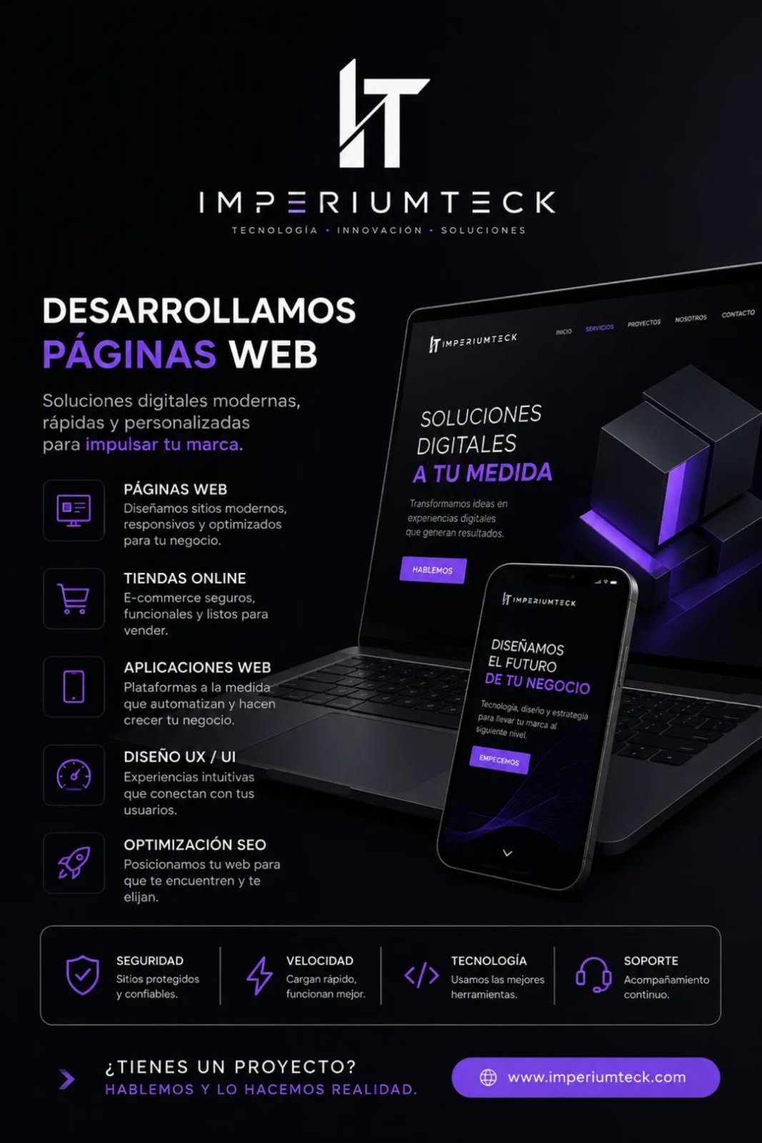 Páginas web a la medida