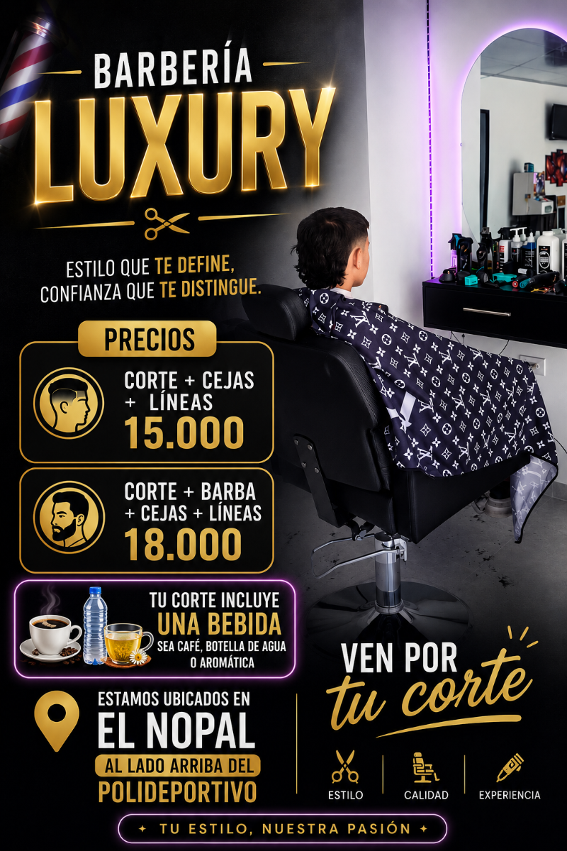 Barbería Luxury 💈