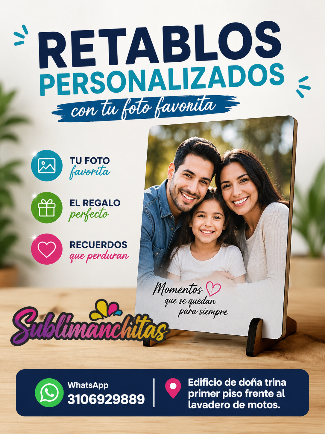 RETABLOS PERSONALIZADOS