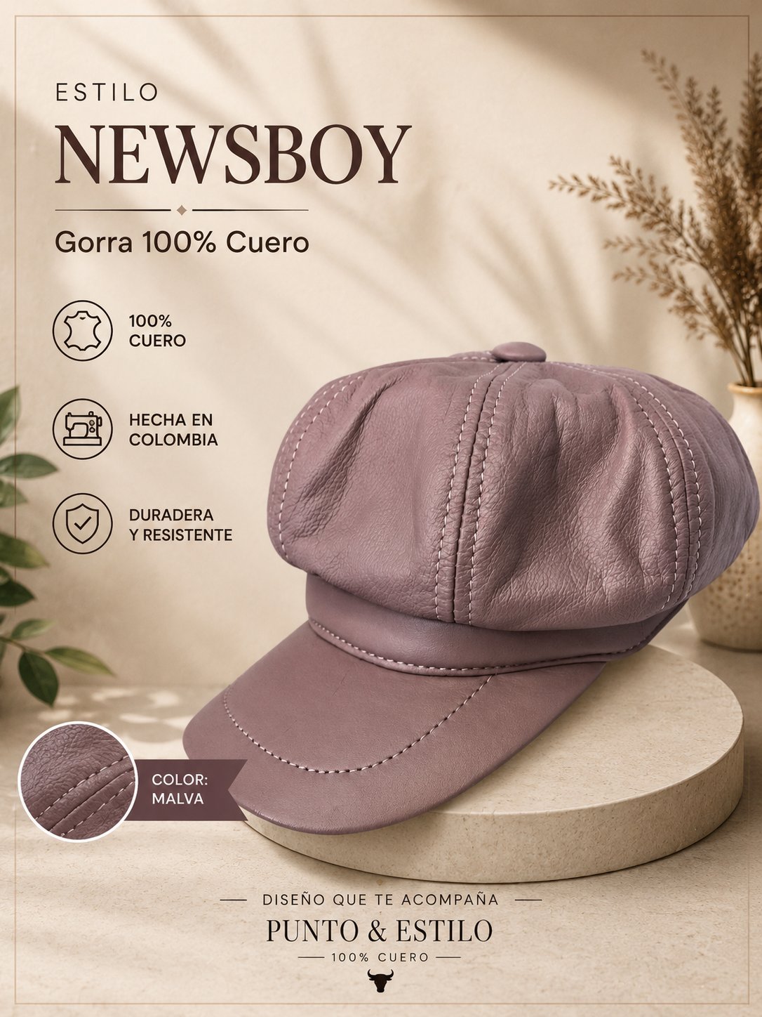 GORRA  NEWSBOY