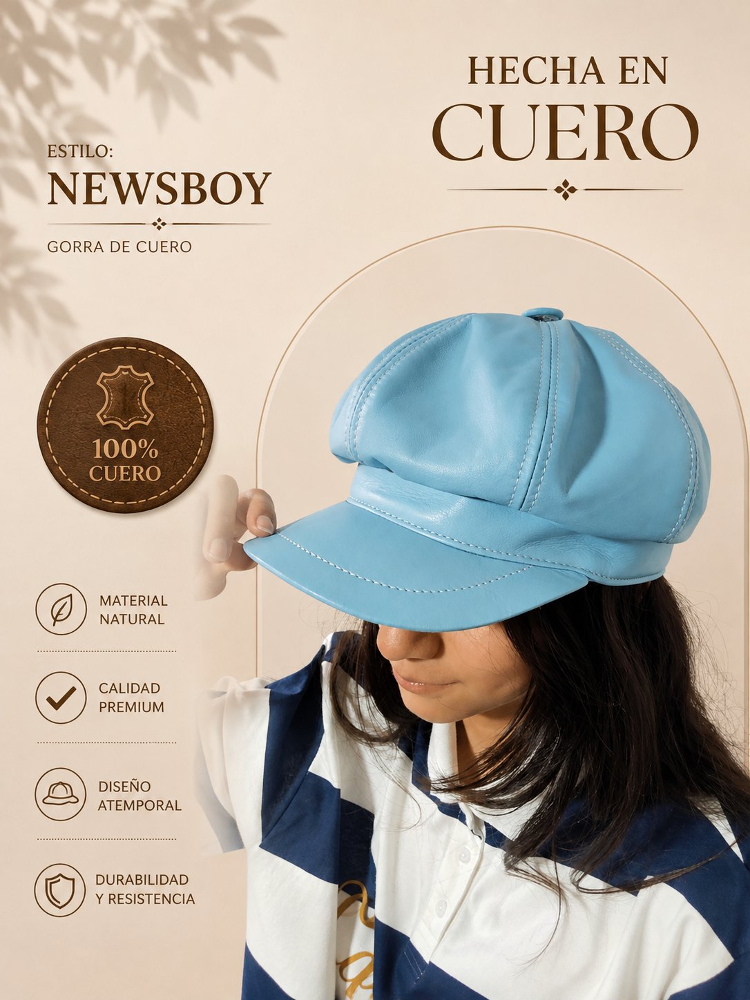 GORRA NEWSBOY