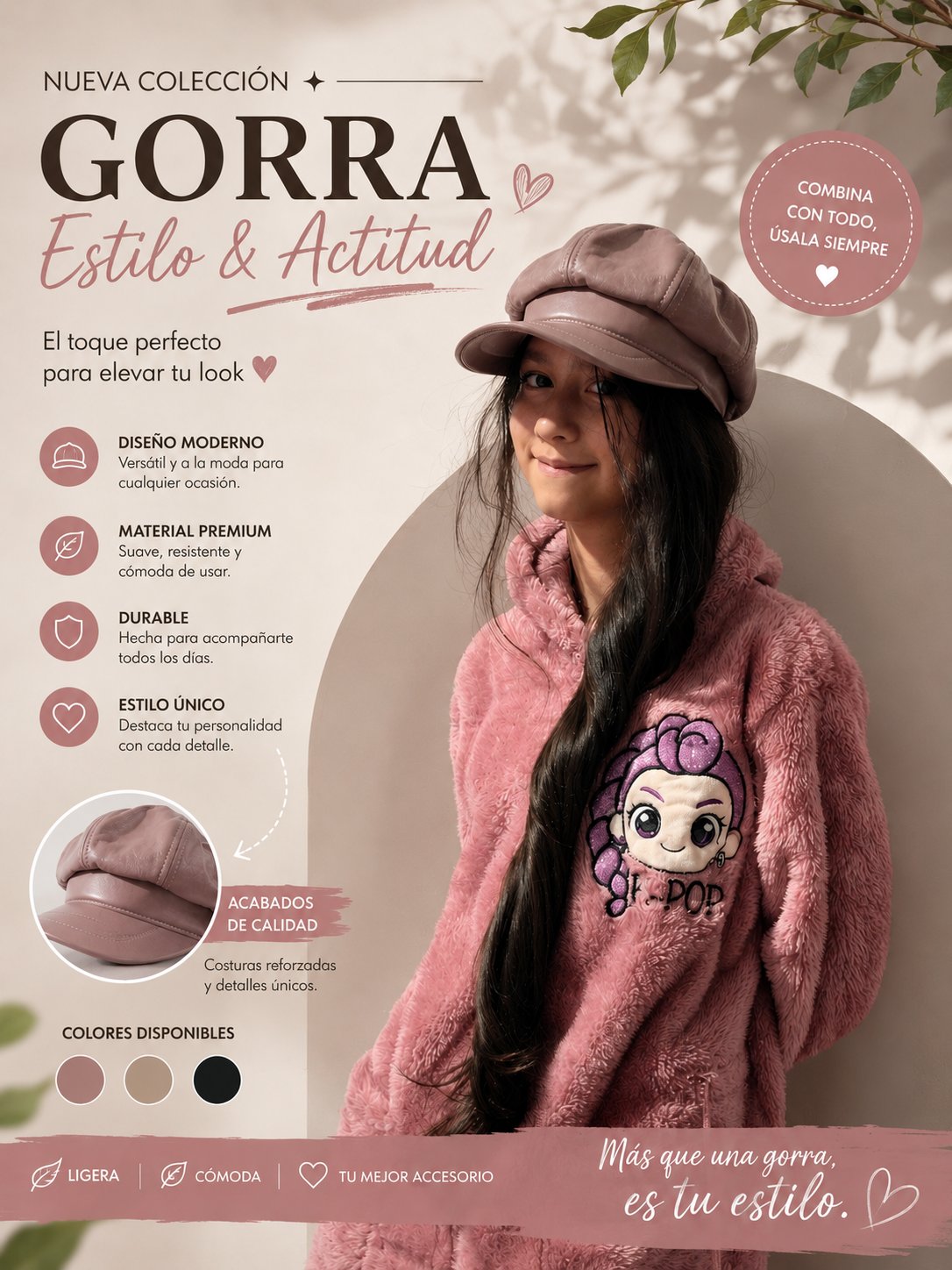 GORRA  NEWSBOY